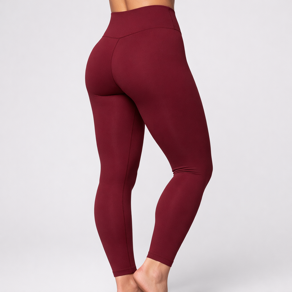 Legging Zero Transparência que Valoriza o Corpo – Vinho