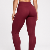 Legging Zero Transparência que Valoriza o Corpo – Vinho