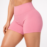 Shorts Zero Transparência com Modelagem Perfeita – Rosa