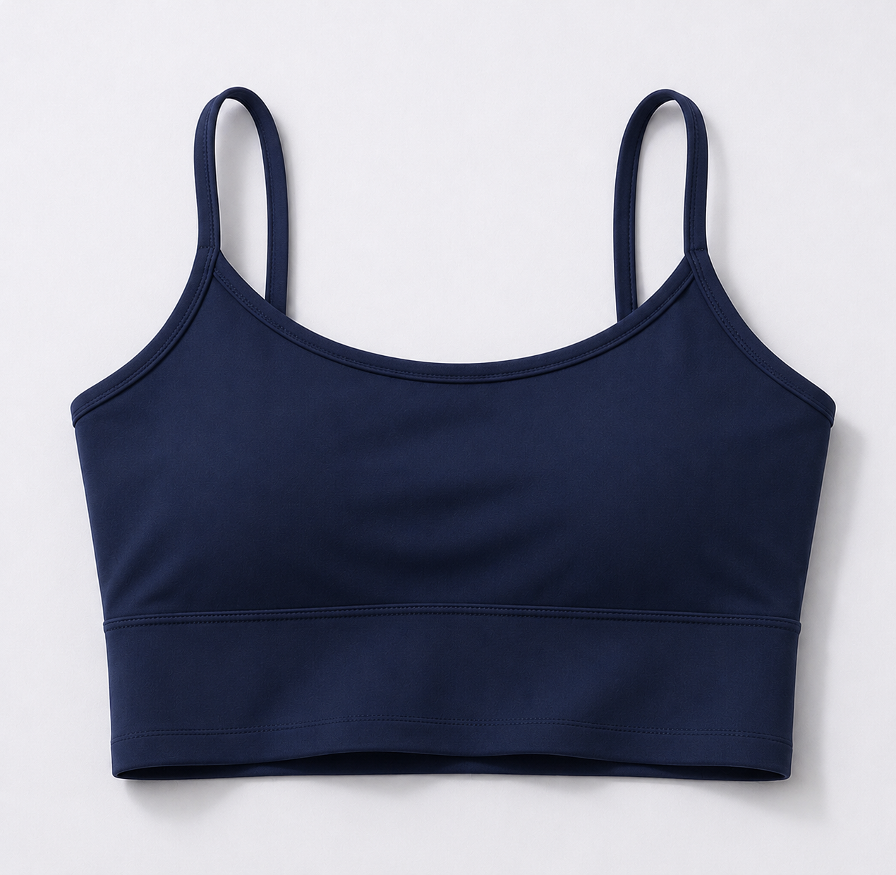 Top Alcinha com Bojo Azul Marinho - com Ajuste, Elegância e Conforto