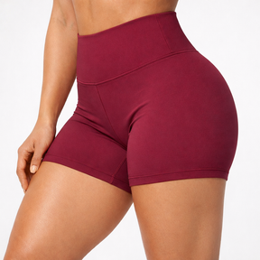 Shorts Zero Transparência com Modelagem Perfeita – Vinho
