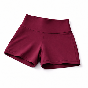 Shorts Zero Transparência com Modelagem Perfeita – Vinho