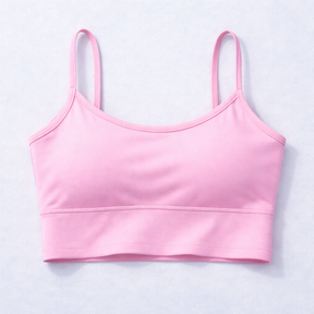 Top Alcinha com Bojo Rosa - com Ajuste, Elegância e Conforto