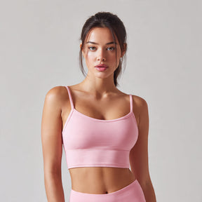 Top Alcinha com Bojo Rosa com Ajuste no corpo, Elegância e Conforto