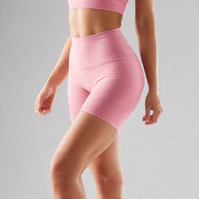 Shorts Zero Transparência com Modelagem Perfeita – Rosa